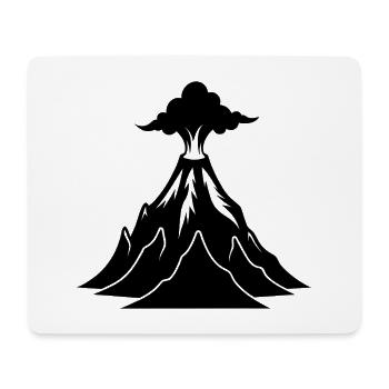 Volcano - Mouse Pad (horizontal) - white - Front