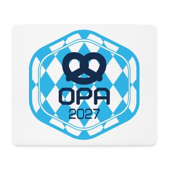 Bayerischer Opa 2027 - Mousepad (Querformat) - Weiß - Vorne