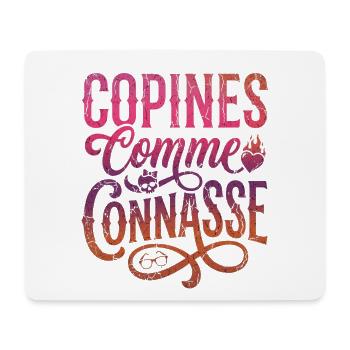 Freundinnen als - Mousepad (Querformat) - Weiß - Vorne