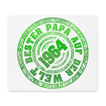 Bollerwagen 1964 - Mousepad (Querformat) - Weiß - Vorne