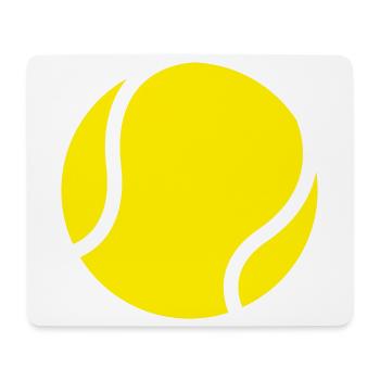 Tennis-ball - Mousepad (Querformat) - Weiß - Vorne