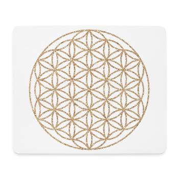  Heilige Geometrie Geschenkidee Hexerei Gothic, - Mousepad (Querformat) - Weiß - Vorne