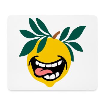  Saure Zitronen - Mousepad (Querformat) - Weiß - Vorne