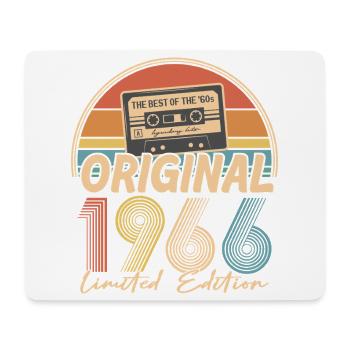 60. Geburtstag, 60 Jahre - Mousepad (Querformat) - Weiß - Vorne