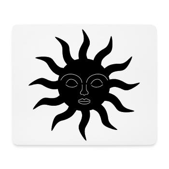 Sur Silhouette - Mousepad (Querformat) - Weiß - Vorne