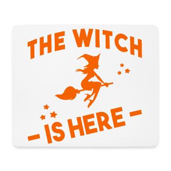 Halloween Witch - Mousepad (Querformat) - Weiß - Vorne