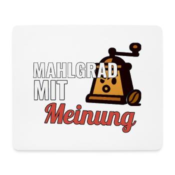 Hobby-Barista Geschenk für die erste Brühstation - Mousepad (Querformat) - Weiß - Vorne