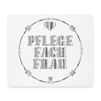 Abschied Pflegefachfrau - Mousepad (Querformat) - Weiß - Vorne
