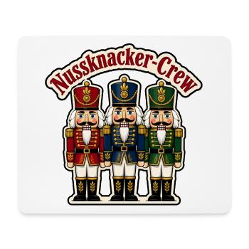Nussknacker Crew Weihnachten Soldaten Vektor Shirt - Mousepad (Querformat) - Weiß - Vorne