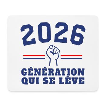 Aufstieg der Generation 2026 - Mousepad (Querformat) - Weiß - Vorne