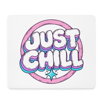 Just Chill Pastell Circle - Mousepad (Querformat) - Weiß - Vorne