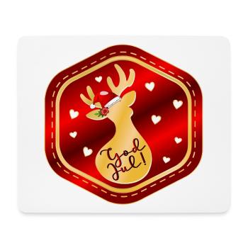 Frohe Weihnachten, Skandinavien! - Mousepad (Querformat) - Weiß - Vorne