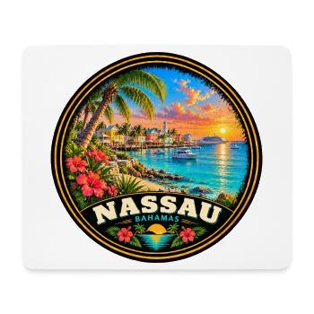 Nassau Bahamas Strand Urlaub Tauchen Korallenriff - Mousepad (Querformat) - Weiß - Vorne