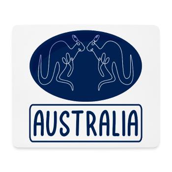 Australia Kangaroo - Mousepad (Querformat) - Weiß - Vorne