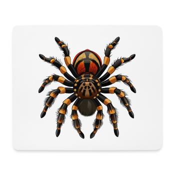 Vogelspinne - Mousepad (Querformat) - Weiß - Vorne