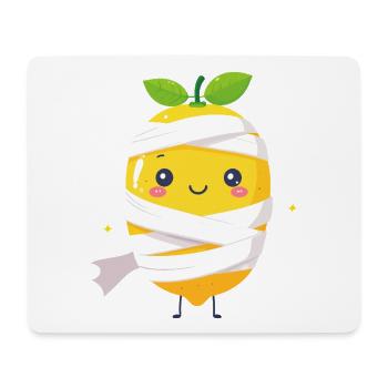 Süße Mumien-Zitrone - Mousepad (Querformat) - Weiß - Vorne