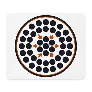 Raketenantrieb Triebwerk Logo - Mousepad (Querformat) - Weiß - Vorne