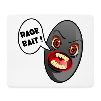 Olive Emotionen, Soziale Medien - Mousepad (Querformat) - Weiß - Vorne
