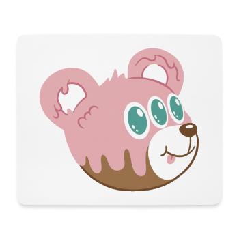 Lachen Sie laut: MLTI-527 Belibulu mit einem zusätzlichen Auge - Mousepad (Querformat) - Weiß - Vorne