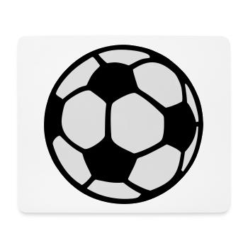 Football deux couleurs - dans le concepteur sur le - Tapis de souris (format paysage) - blanc - Devant