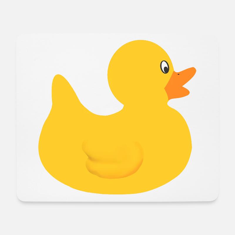duck - Mouse Pad (horizontal) - white