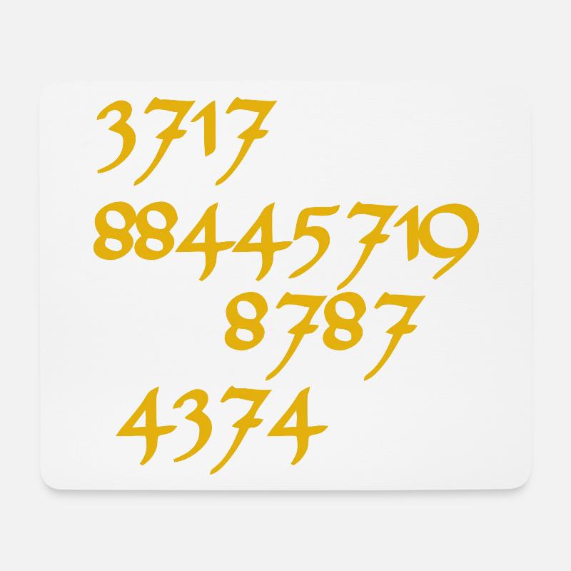 Gruß von den Plejaden - get them all - 2.0 - Mousepad (Querformat) - Weiß