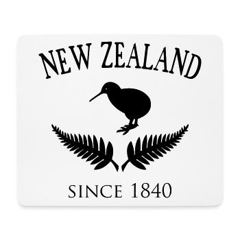 New Zealand Design - Tapis de souris (format paysage) - blanc - Devant