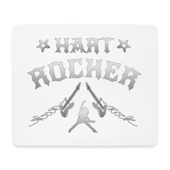 Musique hard rock - Tapis de souris (format paysage) - blanc - Devant