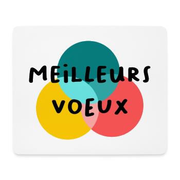 HAPPY NEW YEAR. NEW YEAR'S EVE. NEW YEAR - Mouse Pad (horizontal) - white - Front
