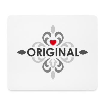 Original - Mousepad (Querformat) - Weiß - Vorne