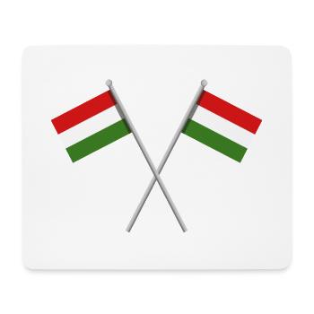 Flagge Ungarns - Mousepad (Querformat) - Weiß - Vorne