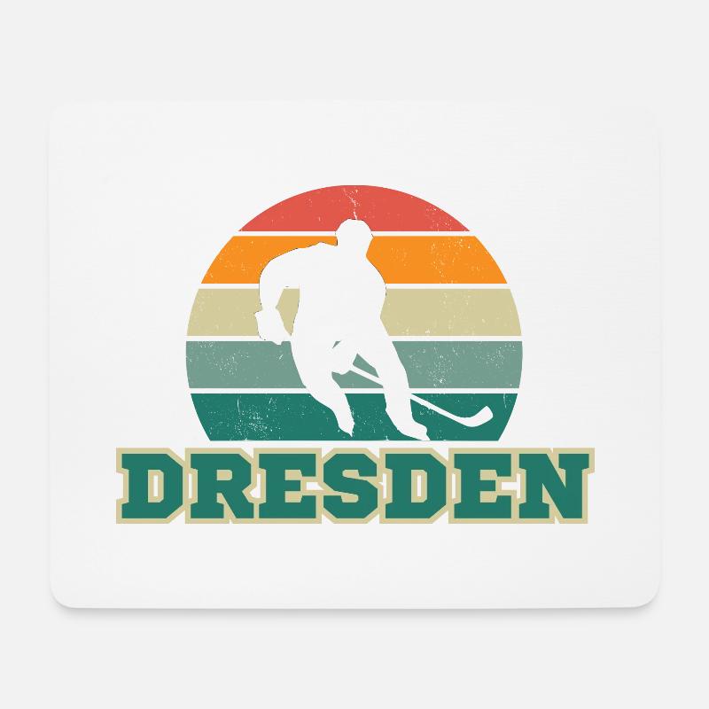 Dresden, my city! - Mouse Pad (horizontal) - white