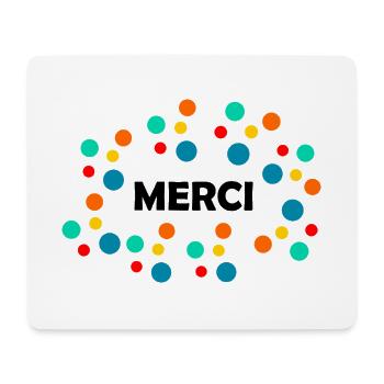 THANK YOU. THANKS. THANK YOU. ANNIVERSARY. BIRTH. - Mouse Pad (horizontal) - white - Front