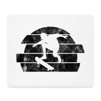 Skateboarder Skateboard Skater Skate Skateing - Mousepad (Querformat) - Weiß - Vorne