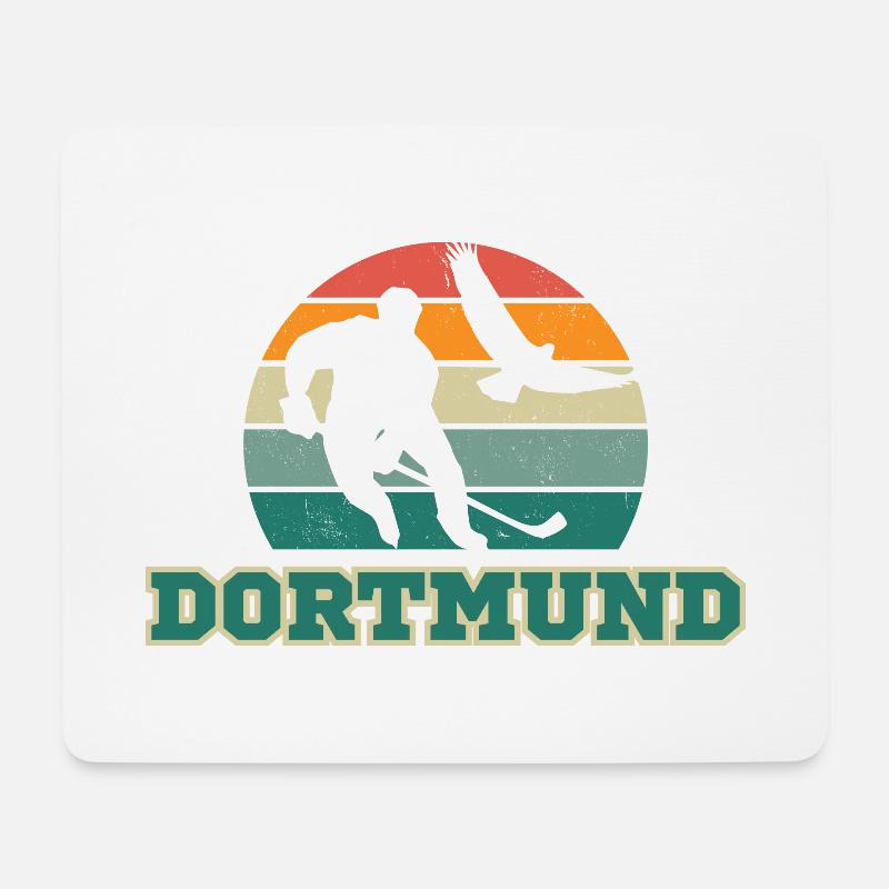Dortmund, meine Stadt! - Mousepad (Querformat) - Weiß