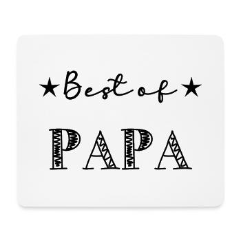 DAD. FATHER'S DAY. HAPPY FATHER'S DAY. HAPPY BIRTHDAY. - Mouse Pad (horizontal) - white - Front