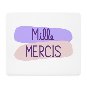 MAÎTRESSE. MERCI. MERCI MAÎTRESSE - Tapis de souris (format paysage) - blanc - Devant