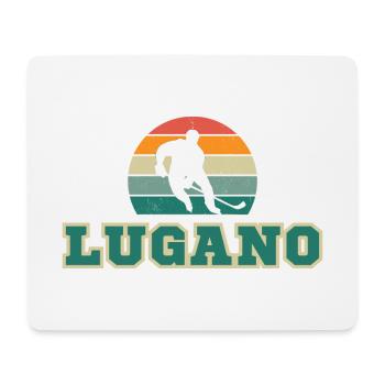 Lugano, ma ville ! - Tapis de souris (format paysage) - blanc - Devant