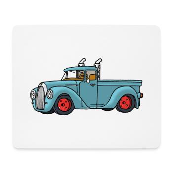 Pick Up - Mousepad (Querformat) - Weiß - Vorne