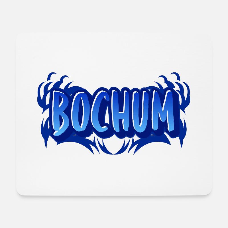 Bochum - Mousepad (Querformat) - Weiß