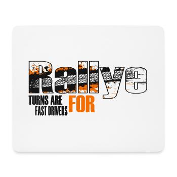 Rally - Mouse Pad (horizontal) - white - Front