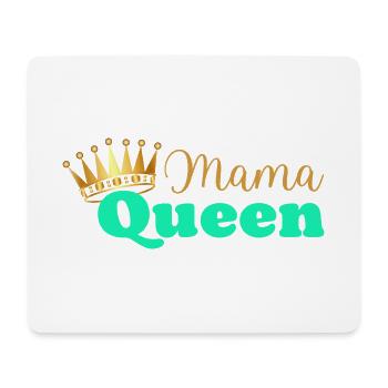 Mama queen - maman reine - cadeau fête des mères - Tapis de souris (format paysage) - blanc - Devant