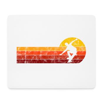 Skateboarder Skateboard Skater Skate Skateing - Mousepad (Querformat) - Weiß - Vorne