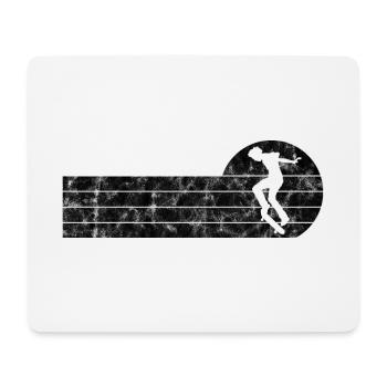 Skateboarder Skateboard Skater Skate Skateing - Mousepad (Querformat) - Weiß - Vorne