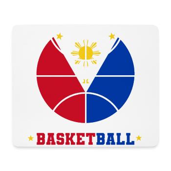 Philippines Filipino Flag Basketball I Cadeau - Tapis de souris (format paysage) - blanc - Devant