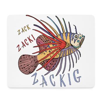Fish, Underwater world - Mouse Pad (horizontal) - white - Front