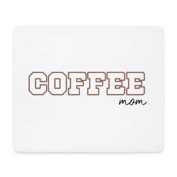 Kaffee Mom - Mousepad (Querformat) - Weiß - Vorne