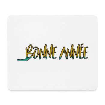 NOËL. ANNEE. ANNIVERSAIRE. RETRAITE. FÊTE. COEUR. - Tapis de souris (format paysage) - blanc - Devant