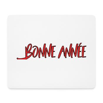 NOËL. ANNEE. ANNIVERSAIRE. RETRAITE. FÊTE. COEUR. - Tapis de souris (format paysage) - blanc - Devant