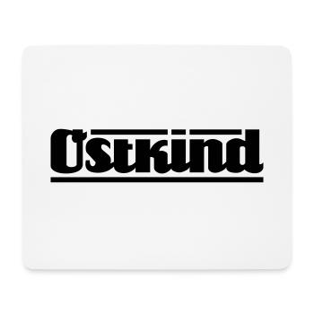 Ostkind Schriftzug - Mousepad (Querformat) - Weiß - Vorne